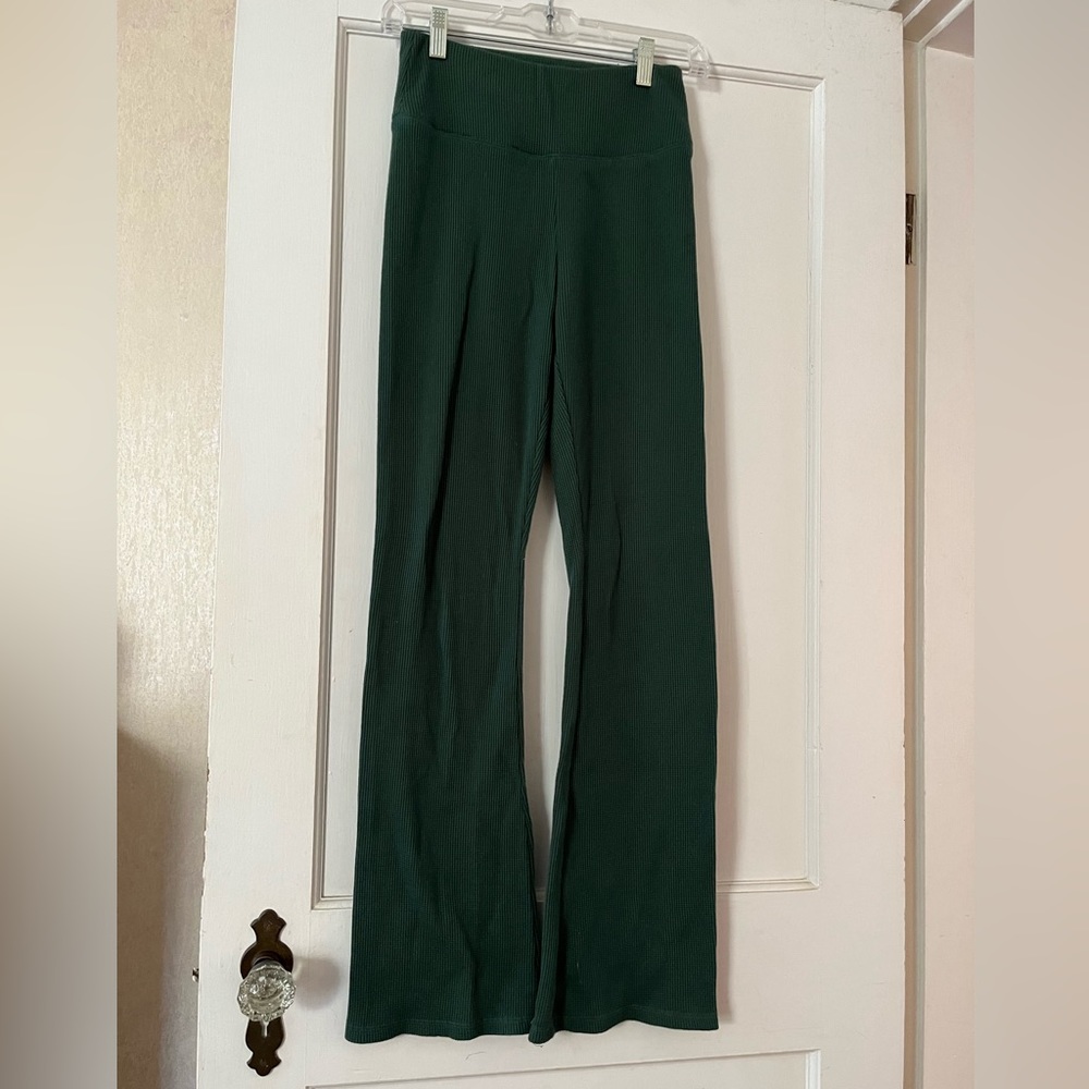 Hollister Women’s Ultra High Rise Lounge Pants XS Green